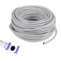 10/20/30/40/50m 3/5MM Water Hose Garden Irrigation Pipe PVC Tube Lawn Micro Drip Tubing for Greenhouse Bonsai Plant Drip Pipe (as the picture,10m)
