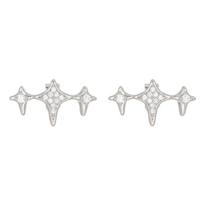 Trendy Silver/Black Ear Clip Adornments For FreeClip 1/2 Clip On Style Wireless Headphones Clip ON Charm Decors sidabras