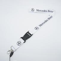 Benz dirželis raktų pakabukas Mercedes AMG W203 W204 W205 W212 W213 W221 W222 W223 W176 W177 W246 A B C E CLA GLA GLC CLE GLS klasei TB7 gray