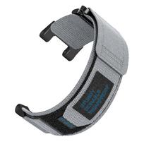 Nailoninė nailono kilpinė apyrankė, skirta AMAZFIT T-Rex/T-rex pro, skirta AMAZFIT T-Rex/T-rex pro pilka