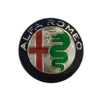 Automobilio lipdukas Alfa Romeo 159 147 74MM Automobilio priekinis galinis ženklelis bagažinės emblemos lipdukas Pakeičiami priedai Alfa Romeo logotipui Giulia RY7