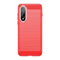 Dėklas OnePlus Nord 5 Dėklas Oneplus Nord 5 Dangteliai Naujo Telefono Bamperis Galinis Šarvas Anglies Pluošto Minkštas TPU OnePlus Nord 5 Fundas OnePlus Nord 5 raudona