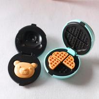 1Set 1/6 Scale Dollhouse Miniature Electric Oven Mini Bread Maker Model Kitchen Furniture Accessories For Doll House Decor Toys black