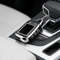 TW 9010 LCD Nuotolinio valdymo pultelio dėklas, skirtas Rusijos Tomahawk TW9010 dvipusei automobilio signalizacijos sistemai Tomahawk TW-9010 juoda