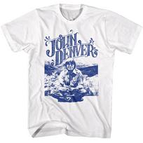 John Denver Spirit Album Men T Shirt take me home Country Roads Music XXL