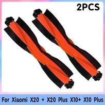 For Xiaomi Robot Vacuum X10+ X20+  Cleaner Accessories Roller Main Side Brush Hepa Filter Dust Bag Mop 2PCS Main Brush