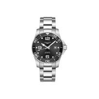 Longines Conquest Series Automatic Mechanical Movement Day Display Watch 41Mm Black Dial Ceramic Steel Case Men watches L3.781.4.56.6 Regular Watch Box,Black Dial black
