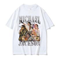 Classic Vintage Michael Jackson Graphic Tshirt Unisex Summer Clothing Fashion Retro Gothic Rock Tshirt Graphic T Shirts S