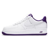 Nike Air Force 1 Low '07 White Voltage Purple Men's CJ1380-100 44 white