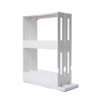 90-Degree Rotation 2 Layer Spice Storage Rack Plastic Spice Organizer  Kitchen balta