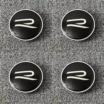 56mm 60mm 65mm Automobilio rato centrinis dangtelis Volkswagen Golf 6 7 8 Passat Touareg Tiguan Polo MK7 MK5 MK3 Scirocco Beetle Lavida CC QZ4 56mm gray