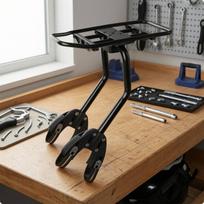 Rear Bike Cargo Rack Rectangular Platform Mountain black