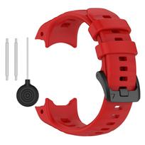„Garmin Instinct E“ 40 mm ir 45 mm išmaniojo laikrodžio dirželis, minkštas silikoninis laikrodžio dirželis, apyrankės dirželis, riešo dirželio priedai For Instinct E 40mm raudona