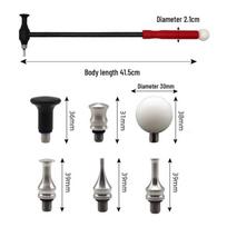 Non-Marking Car Dent Repair Hammer for Paintless Sheet Metal Shaping black