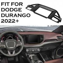+ Dodge Durango konsolės prietaisų skydelio navigacijos dangtelis 84 colių | Anglies pluoštas | Lipnus | Plastikinis | Priekinis gray