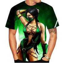 New Summer Hot Sale Mortal Kombat 3D Print Men's/women's T Shirt Short-sleeved Round Neck Clothing Plus Size 100~6xl Oversize 6XL black