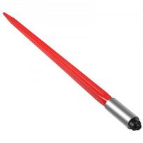 Šiaudų ritinio smaigas 81 cm 3.6 cm raudonas, plienas