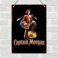 CAPTAIN Spice Rum Metalo Sieninė Plokštelė Ženklas Vintažinis Retro Baras Pub Vyro Urvas Aliuminio 30x40cm(11.8x15.7inch)