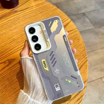 Cyberpunk Circuit Board Case for Samsung S25 Ultra, Galaxy S24/23/22 Matte Edition S23