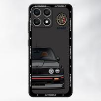 Sportiniai automobiliai Šauni dėklasTelefono dėklas, skirtas Honor X5b X6 Magic5Lite 200 400 Lite 70 X8 8X X9a X7 90 HONOR 400 Lite black