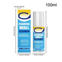 Bathroom Foam Cleaner 100ml Degreaser Foam for Stain Heavy Duty Kitchen Degreaser for Shower Bathroom Kitchen Tile Grout Ceiling 100ml blue