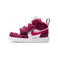 Jordan Air Jordan 1 Mid Alt High top Toddler Shoes Rose Red Infant And Toddler AT4613-661 19.5 white