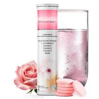 EPILIGHT-ef Hydrolyzed Collagen & L-Glutathione Effervescent Tablets | With Vitamin C, D, E & Biotin | Skin Brightening & Anti-Ageing Supplement