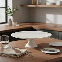 Hare Cake Stand Instagrammable Design Versatile Dessert 6 Inch white