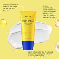 Firming Neck Cream for Wrinkle Removal Anti Aging Skin Care Lifts and Moisturizes Sagging Neckline for Women and Men one size white