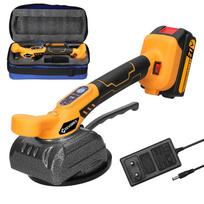 Geevorks 21V automatinė plytelių klojimo mašina, didelės apkrovos galia sienų grindų plytelių klojimas vibruojantis 1pcs battery EU Plug įvairiaspalvis