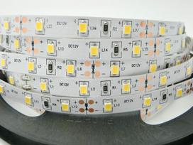 6W/m LED juosta LUXSONN, SAMSUNG diodai 2835, DC24, 60 LED/m, 3000K, 5m ritė