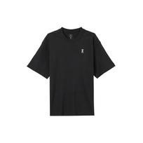 On Ang Pao Club Moisture Wicking Loose Comfortable Casual Short Sleeve T-Shirt Men Tops Black 1WE10060553 M black