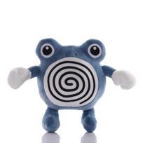 Pokemon Pikachu minkšti žaislai Poliwag šeima kimštas lėlės Poliwhirl Poliwrath Politoed minkšti žaisliukai kambario dekoras Vaikų gimtadienio Kalėdinės dovanos gray