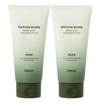 Heimish Matcha Biome Amino Acne Cleansing Foam (150g × 2) white