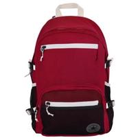 Converse 27L Minimalist Fashion Polyester Backpack Unisex Backpack Burgundy UA5751-RAU Burgundy brown