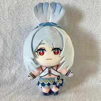 Genshin Impact Mualani Plush Doll Toy 20cm Anime Cute Soft Stuffed Pillow MualaniToys Christmas Birthday Gift 20cm gray