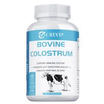 Colostrum mixed capsules, containing milk protein, probiotic mixture, all-natural, easily absorbed, suitable for both men and women. 120*1 white