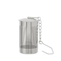 1PC Stainless Steel Soup Taste Spice Box Basket Brine Hot Pot Slag Separation Colander Strainers Cooking Tools 3 Sizes white