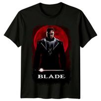Blade (1998) Movie Poster Inspired Unisex T-Shirt Retro Classic Film Graphic Tee Unisex Graphic Tee L black
