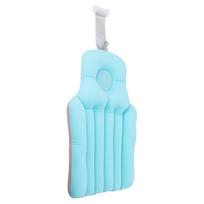 Body Bath Pillow Adult Bathtub Cushion Pillow Hdrest Cushion with Hole for Hd Neck Support white