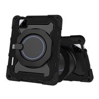 For Xiaomi Pad 8 7 Pro 11.2  5/6 Pro 11  6S 7S 5Pro Redmi Pad SE K Pad 360 Rotatable Stand Case Heavy Duty Armor Shockproof Cover With Handle Strap Redmi Pad SE 8.7" juoda