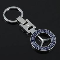naujas automobilio raktų pakabukas Raktų grandinėlė Automobilio emblema Raktų žiedas Priedai Mercedes Benz AMG Smart GLC Brabus W204 W205 W124 C200L W108 W168 UO4 black