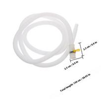 Air Conditioner Drainage Pipe Replacement Hose Flexible Tubing with Clamp Wear Resistant Water Drain Hose Connector