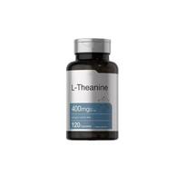 L-Theanine Supplement | 400mg | 120 Powder Capsules | Non-GMO & Gluten Free 1pack