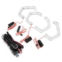 White LED Headlight Angel Eyes Halo Rings for M4 Style Replacement for M2 M3 M4 M5 F10 F13 F18 F22 F30 F31 F32 F33 F34 white
