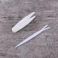 Lace Double Eyelid Stickers: Water-Activated, Breathable, Half-Moon Shape, No Glue Needed for a Beautiful European and American Style. white