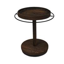 360 Degree Rotating Sunglasses Display Stand Paulownia Wood Modern Desktop Organizer For Eyewear And Accessories 1 black