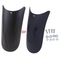 Motorbike Accessory Lengthen Front for Fender Rear Front Wheel Extension for Fender Mudguard Splash Guard Durable Motocr black