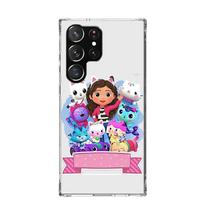 Cartoon Gabbys Dollhouse Phone Case For Samsung Galaxy S26 Ultra S23 S24 S25 Edge S20 FE S21 S22 Plus Soft Print Shell Cover Fun Samsung S25 Ultra black