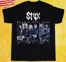 STYX Summer Tour 2024 Tshirt Tee Unisex Adult Size S to 5XL Unisex T-Shirt XXL gray